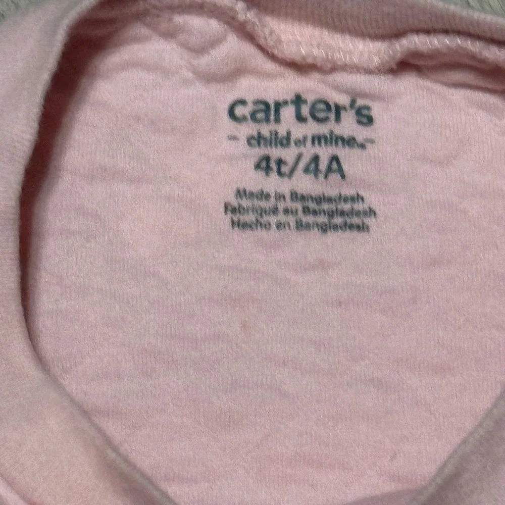 Carters‎ 4T love heart crewneck sweater